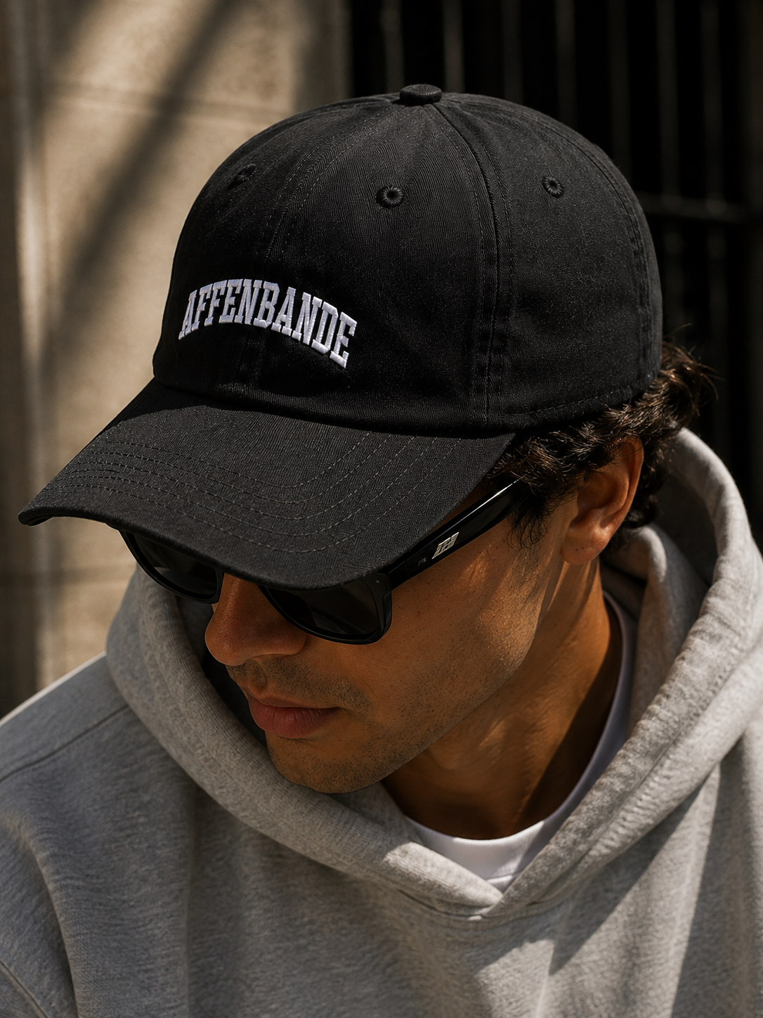 AFFENBANDE COLLEGE CAP – BLACK